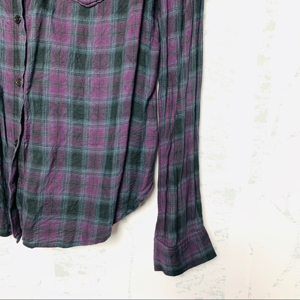PAIGE “Mya” Plaid Top - Picture 3 of 7